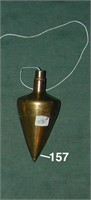 Brass 40-oz. reversible plumb bob