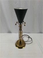 Unique brass decor lamp