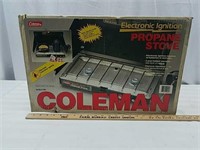 Coleman electronic ignition propane stove. Stove