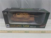 1/32 diecast Abrams tank M1 A1 with remote