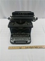 Antique LC Smith & Corona typewriter.