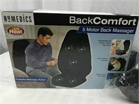 Homedics back comfort 5 motor back massager.