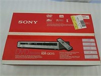 Sony DVD recorder. Recorder is new in sealed box.