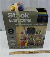 Stack & Store modular shelving & storage cubes