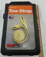 Snatch Action tow strap.