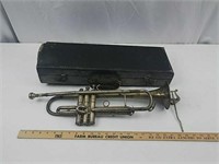 Antique C G Conn Ltd, Elkhart Indiana trumpet.