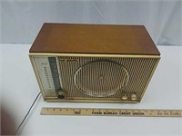 Vintage Zenith high fidelity AM FM radio.