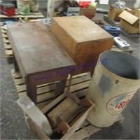 Wood table, wood stand, wood crate