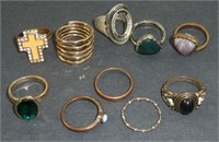 10 Rings - All are Size 8