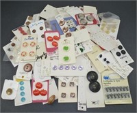 Nice Lot of Vintage New Old Stock Buttons