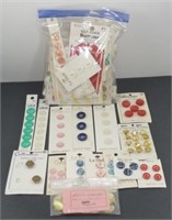 Nice Lot of Vintage New Old Stock Buttons