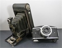 2 Old Cameras - Argus Minca 28 & Kodak No. 2