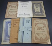 7 Play Books from the Early 1920s