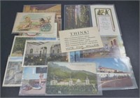 16 Vintage Postcards - All Sleeved