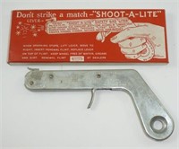 Vintage "Shoot-A-Lite" Safety Gas Lighter w/
