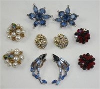 Vintage Earrings Sets (5): Shiny, Bright & No