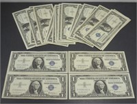 Group of 25 $1 Silver Certificates 1957 Series