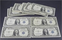 Group of 25 $1 Silver Certificates 1935E Series