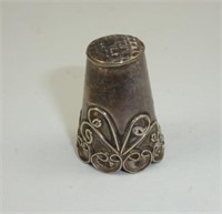 Taxco Sterling Silver Thimble