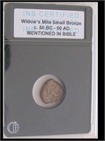 WIDOW'S MITE - SMALL BRONZE - 50 BC - 50 AD
