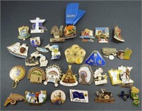 Lot of 30 Assorted Lions Clubs Pins - Club,
