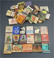 Lot of 48 Vintage Front-Strike Matchbooks -