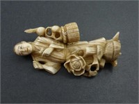 Oriental Ivory Figurine