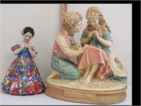 LOT OF 2 FIGURINES