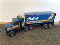 Nylint Blue Dart toy highway hauler express