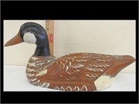 SMALLER THAN LIFE SIZE WOOD GOOSE