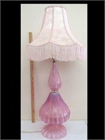 BEAUTIFUL VENITIAN GLASS TABLE LAMP