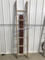 6-rung ladder section, 76 inches tall