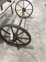 Axle w/ 2 wheels, 18 inch wheels by 36 wide
