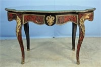 19th Century French Boulle Style Parlor Table