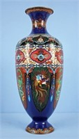 Japanese C . 1920 Taisho Period Cloisonne Vase