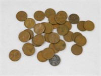 Bag of wheat pennies