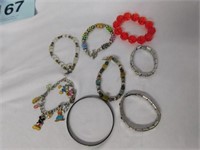 Disney character bracelet - charm link bracelets