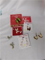 Christmas holiday earrings