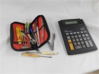 Calculator - tool - nail kit