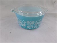 Covered vintage Pyrex dish
