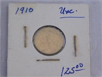 1910 Indian Head $2 1/2 gold coin (someone graded