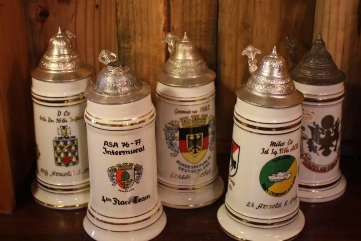 241 - 99 Bier Steins on the Wall