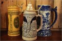 Three Classic Steins - Gerz and More