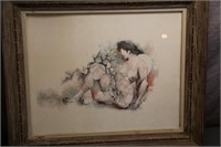 Siegfried Reinhardt - Untitled Nude Print