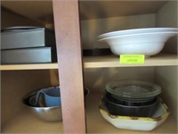 Contents of Upper Cabinets in Kitchen - No Food