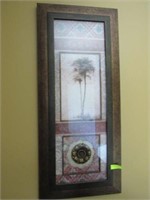Decorator Wall Art of Palm Tree: 20" x 42"