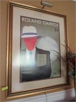 Roland Garros Poster: U.S. Tennis Open 1984,