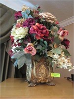 Two Pcs.: Decorative Floral Arrangement