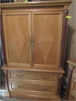 Two Door Two Drawer Entertainment Cabinet