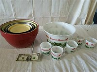 Tom and Jerry set and set of  mixing bowls